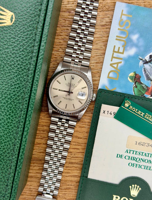 Rolex Datejust 16234 full set 1992