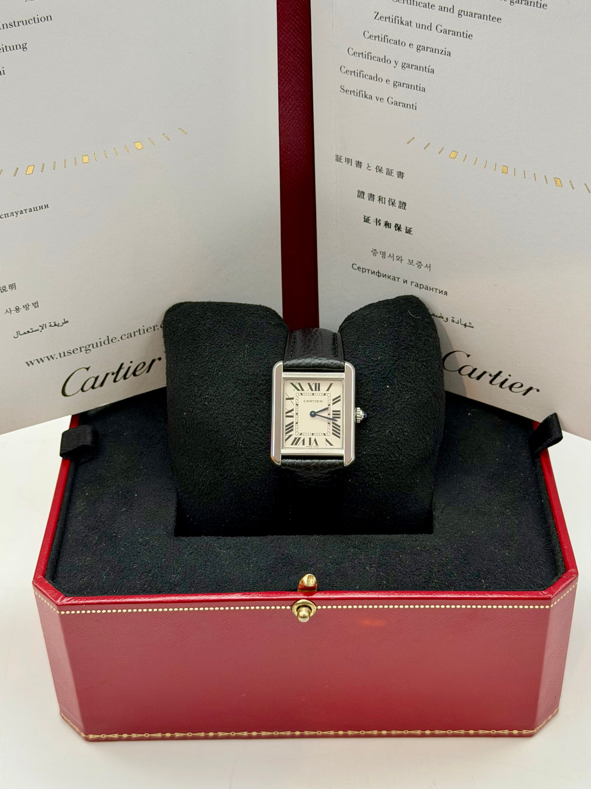 Cartier Tank 3170 full set 2016