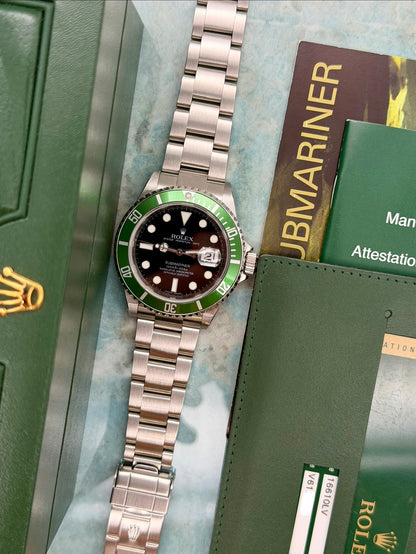 Rolex Submariner 16610LV full set 2009
