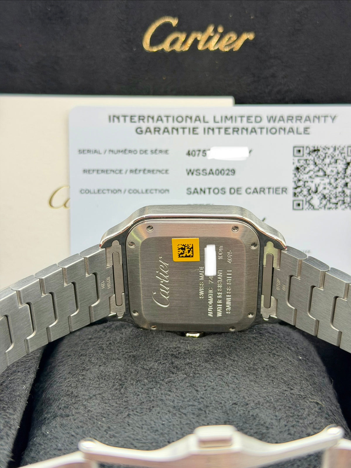 Cartier Santos wssa0029 full set 2026