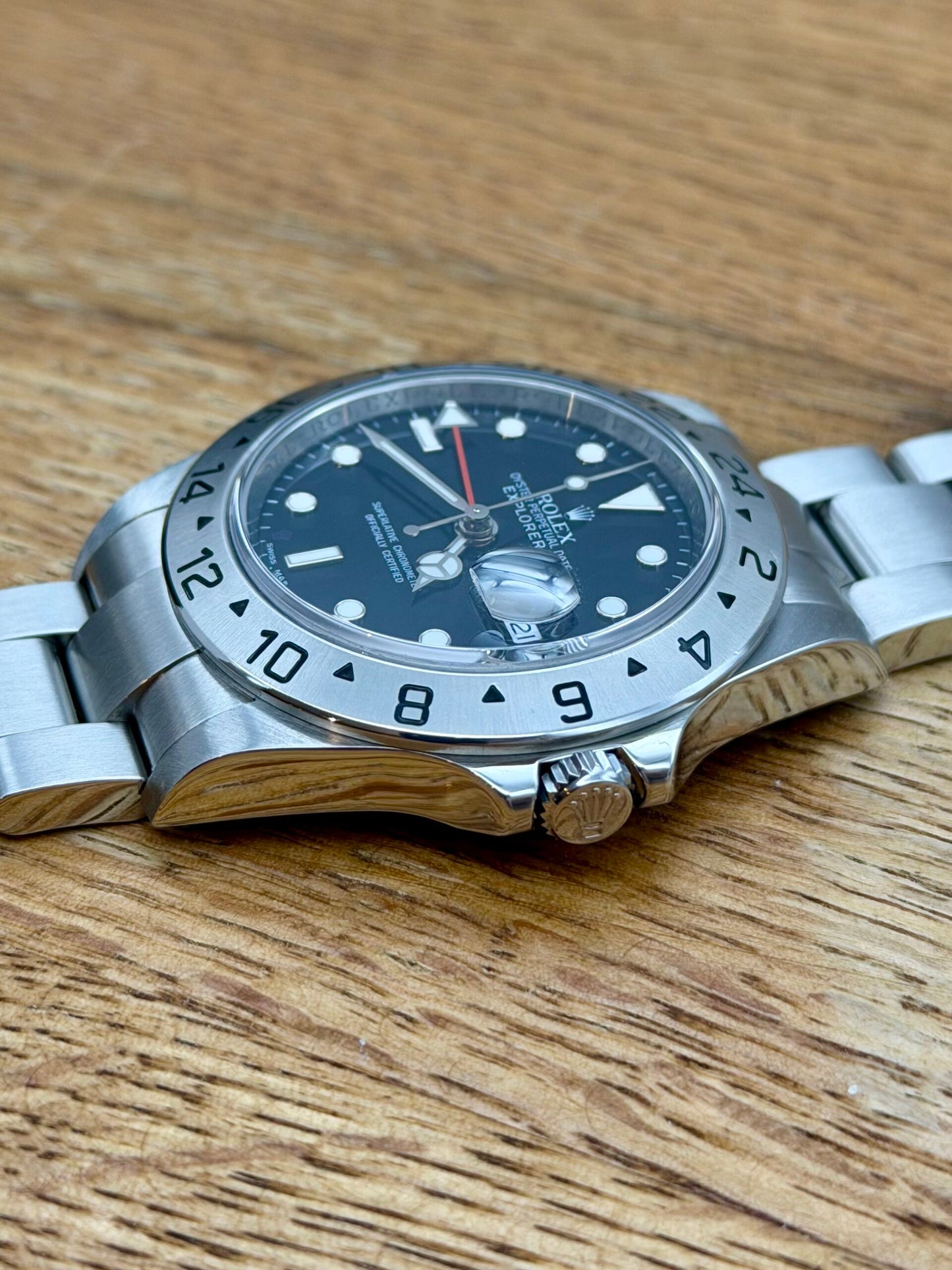 Rolex Explorer II 16570 cal. 3186 RRR full set 2008