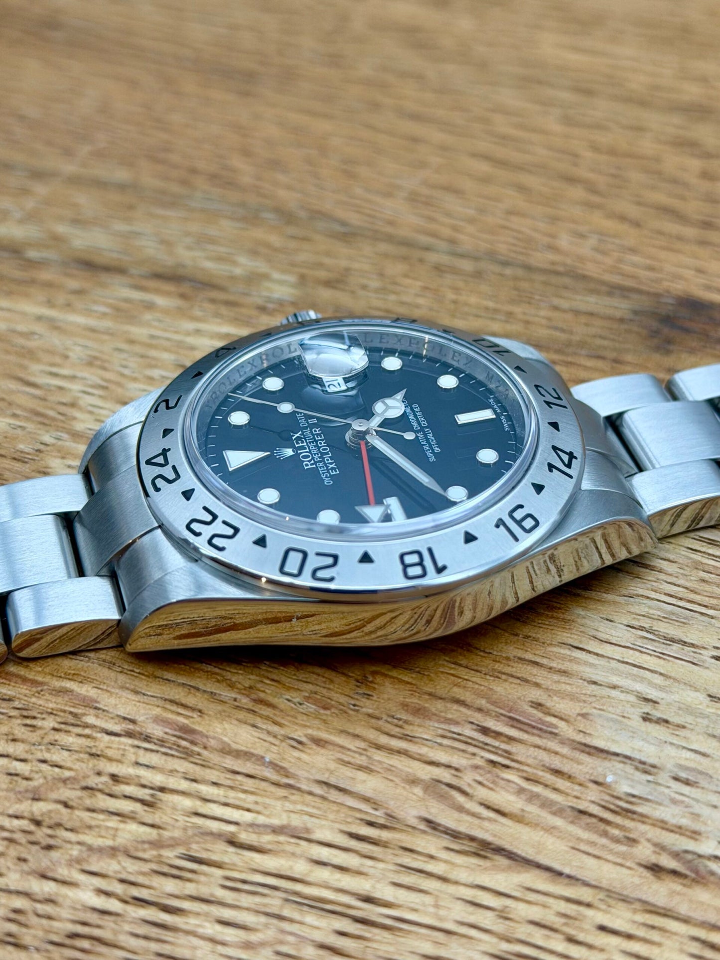 Rolex Explorer II 16570 cal. 3186 RRR full set 2008