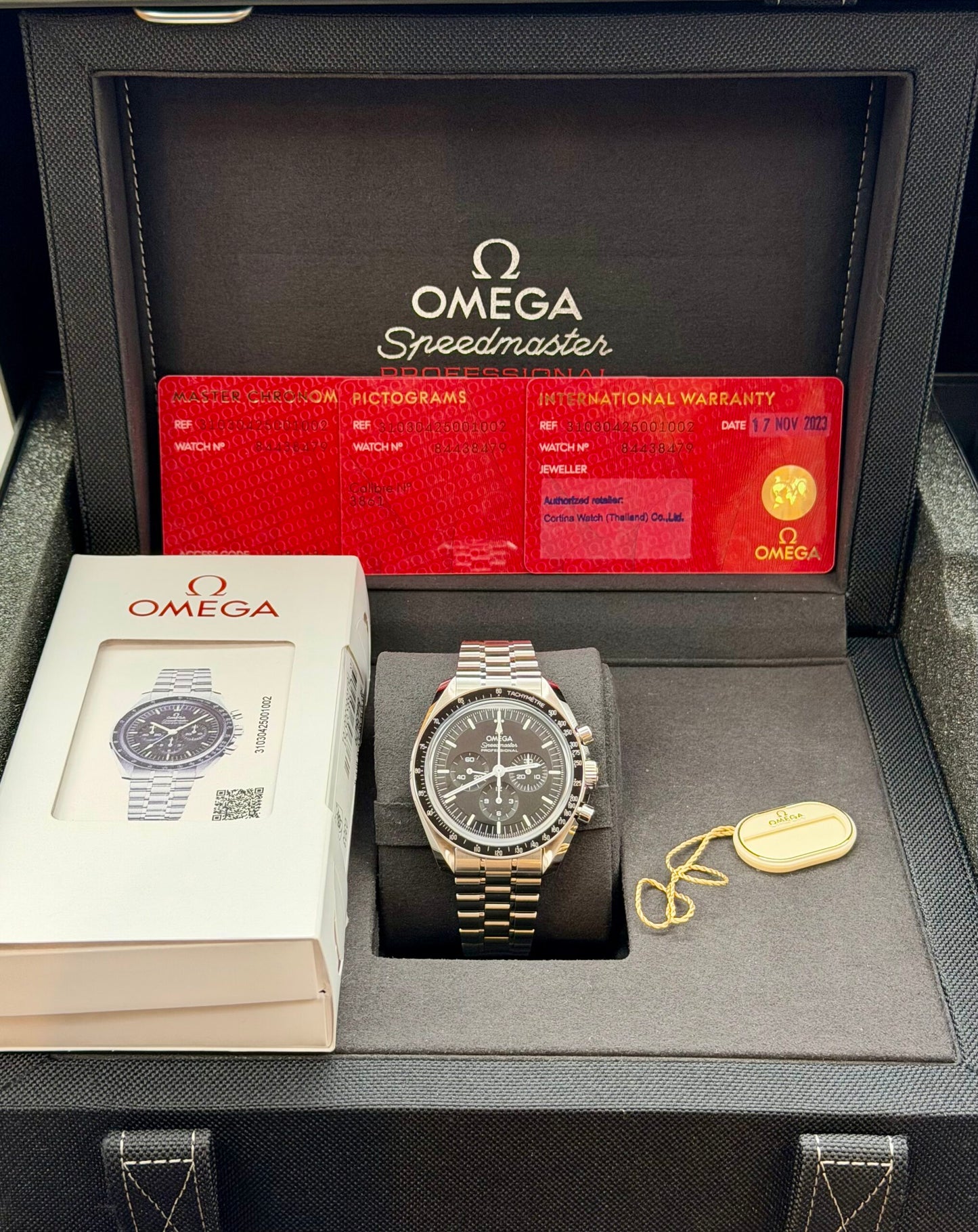 Omega Speedmaster Doppio zaffiro full set 2023