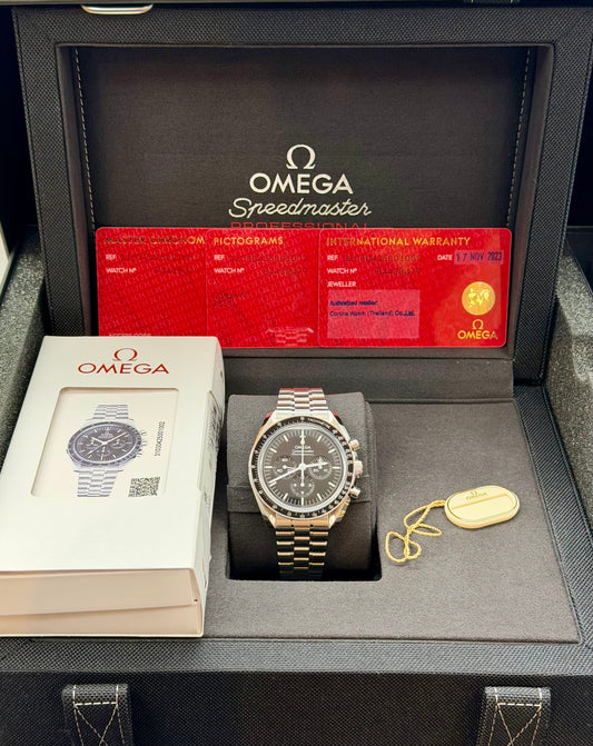 Omega Speedmaster Double Sapphire Full Set 2023