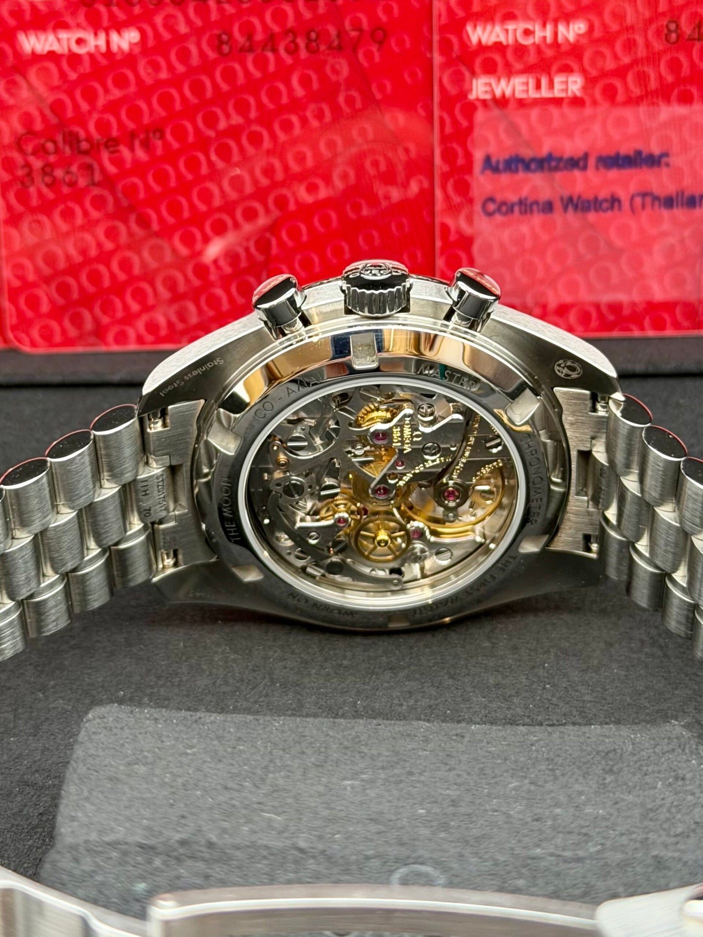 Omega Speedmaster Doppio zaffiro full set 2023