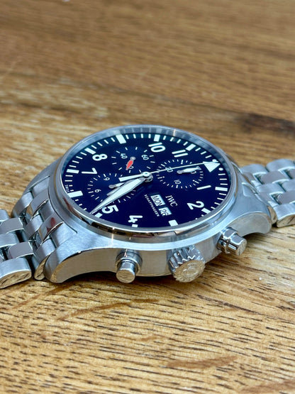 Iwc Pilot Chrono 377717 full set 2019