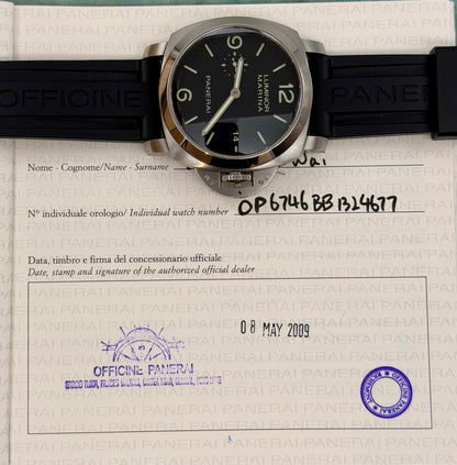 Panerai Pam00312 full set 2009